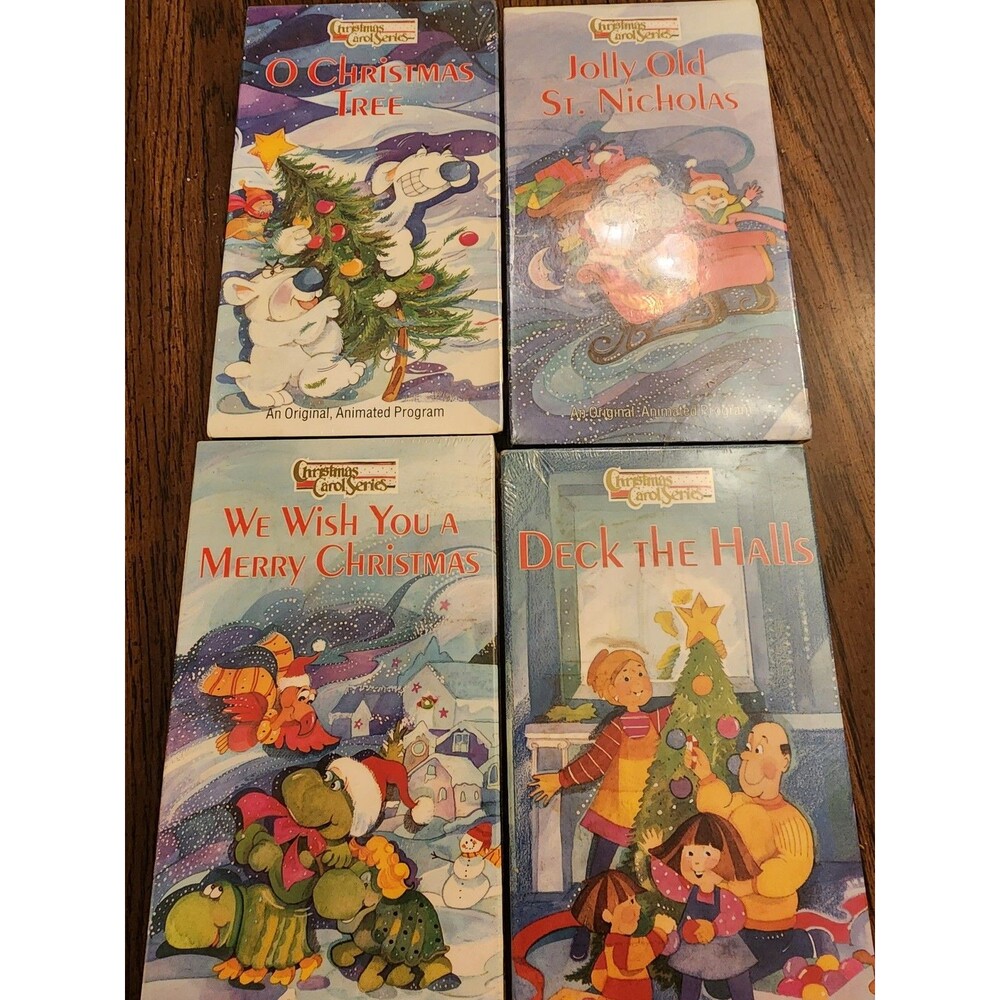 Christmas carol series vhs lot
